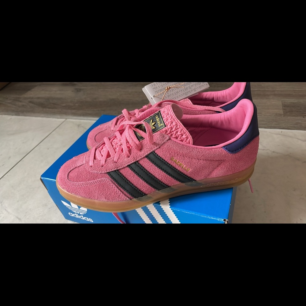Adidas Gazelle Indoor - Pink/black/purple